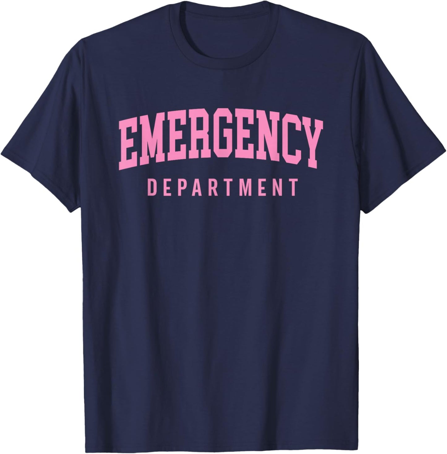 ER Nurses Emergency Department Nurses ER Doctor Retro Pink T-Shirt - T-Shirt | Navy