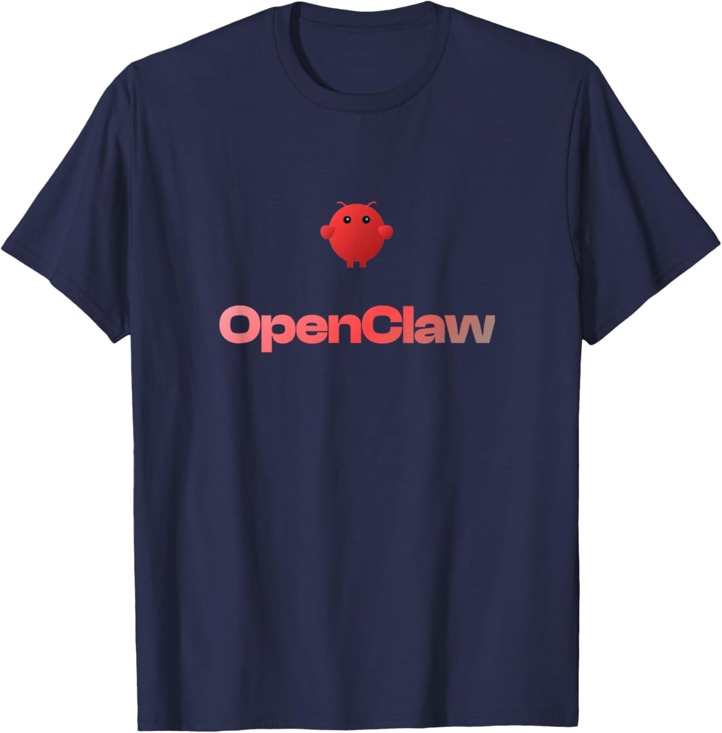 Open Claw AI T-Shirt - T-Shirt | Navy