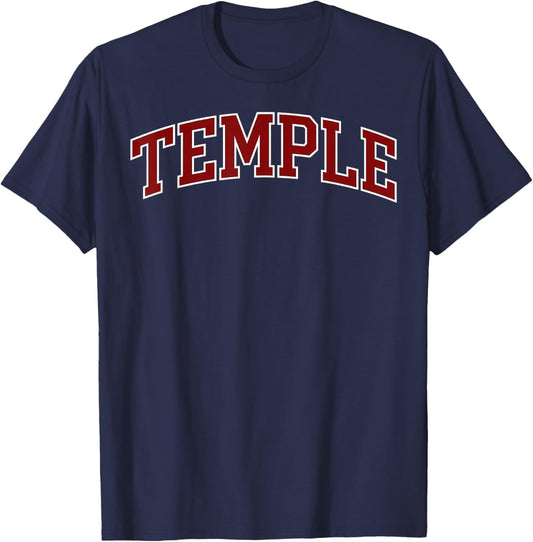 Temple Texas TX Vintage Design Men Women Kids T-Shirt - T-Shirt | Navy
