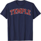 Temple Texas TX Vintage Design Men Women Kids T-Shirt - T-Shirt | Navy