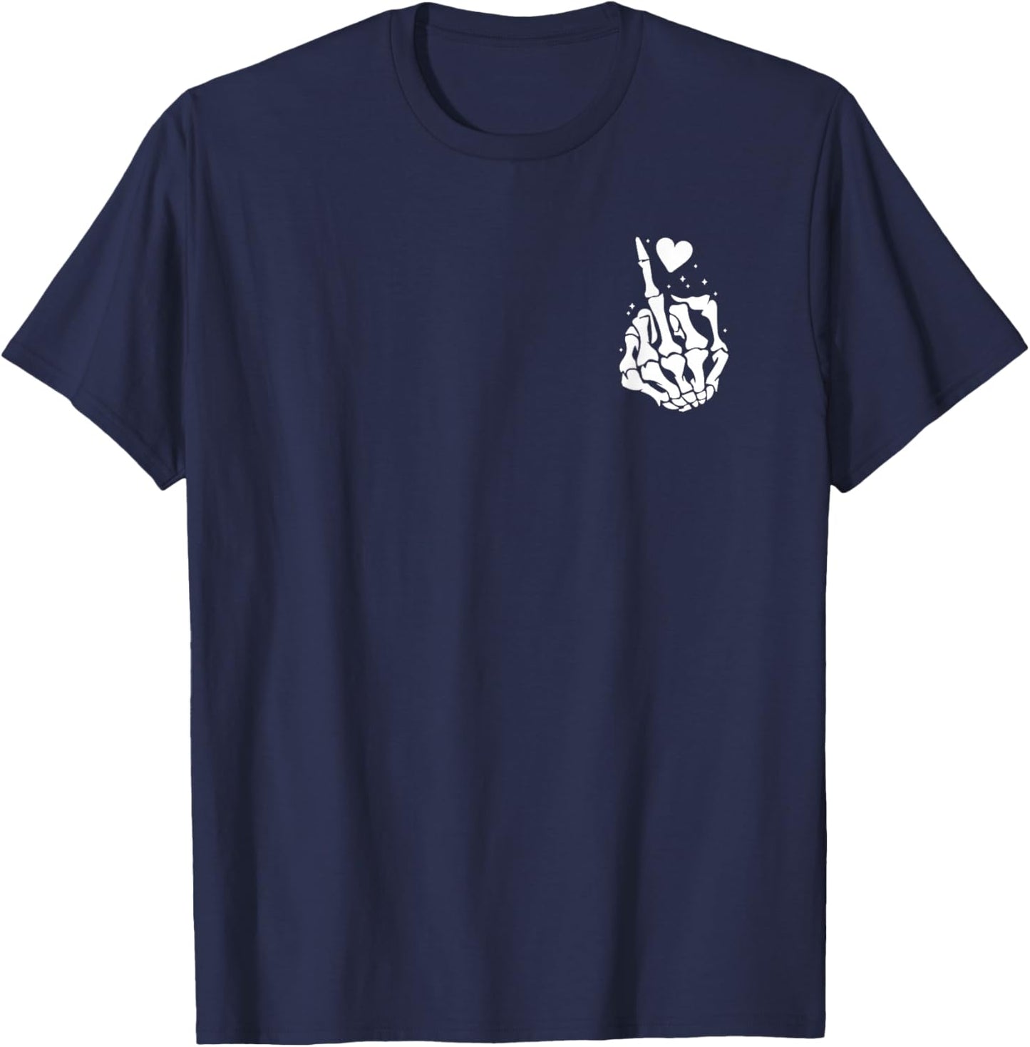 FAFO Funny Funk Around And Find Out (Front + Back Printed) T-Shirt - T-Shirt | Navy