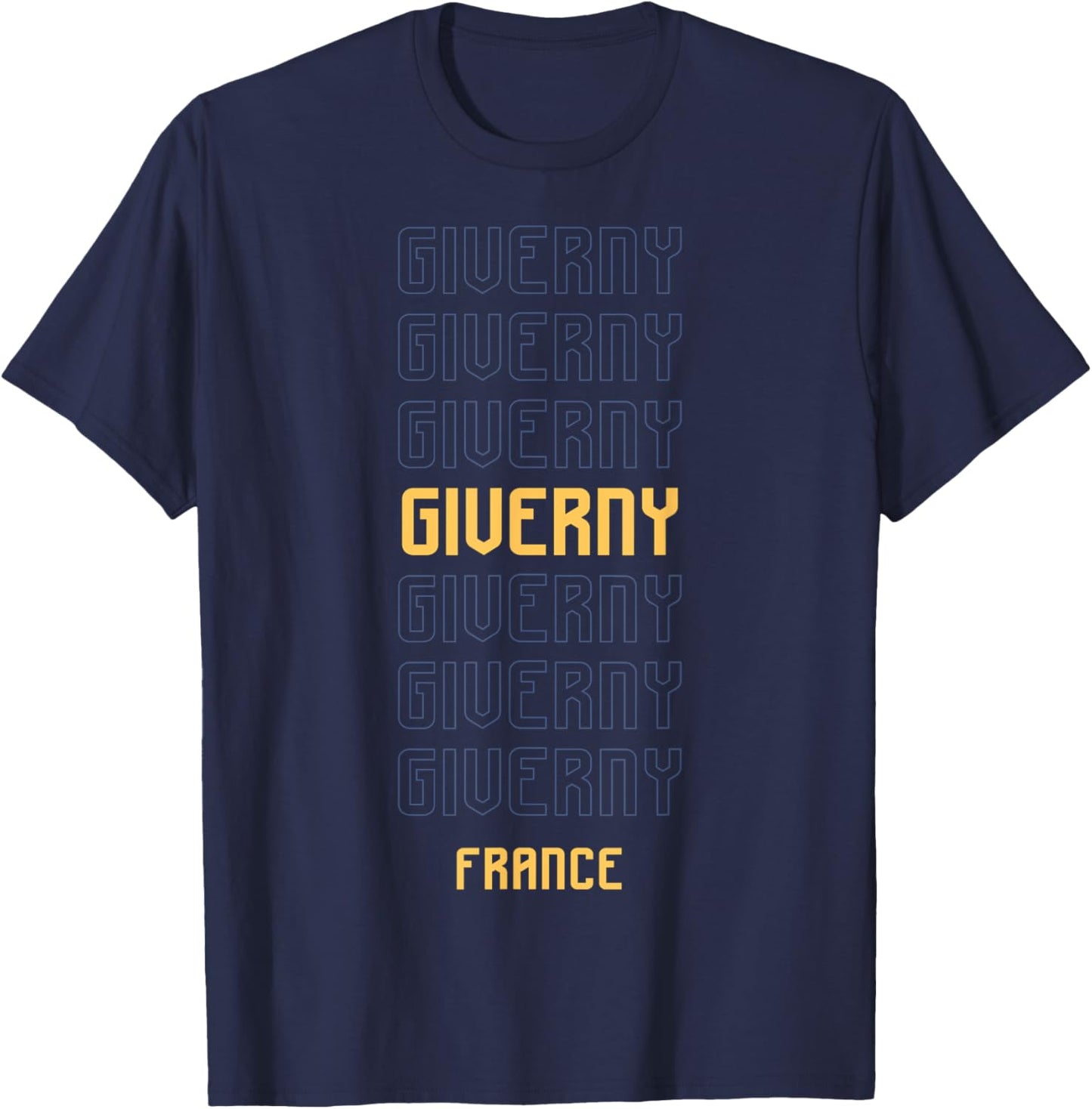 Giverny France T-Shirt - T-Shirt | Navy
