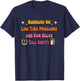 Running On Low Tire Pressure And Five Miles Till Empty T-Shirt - T-Shirt | Navy
