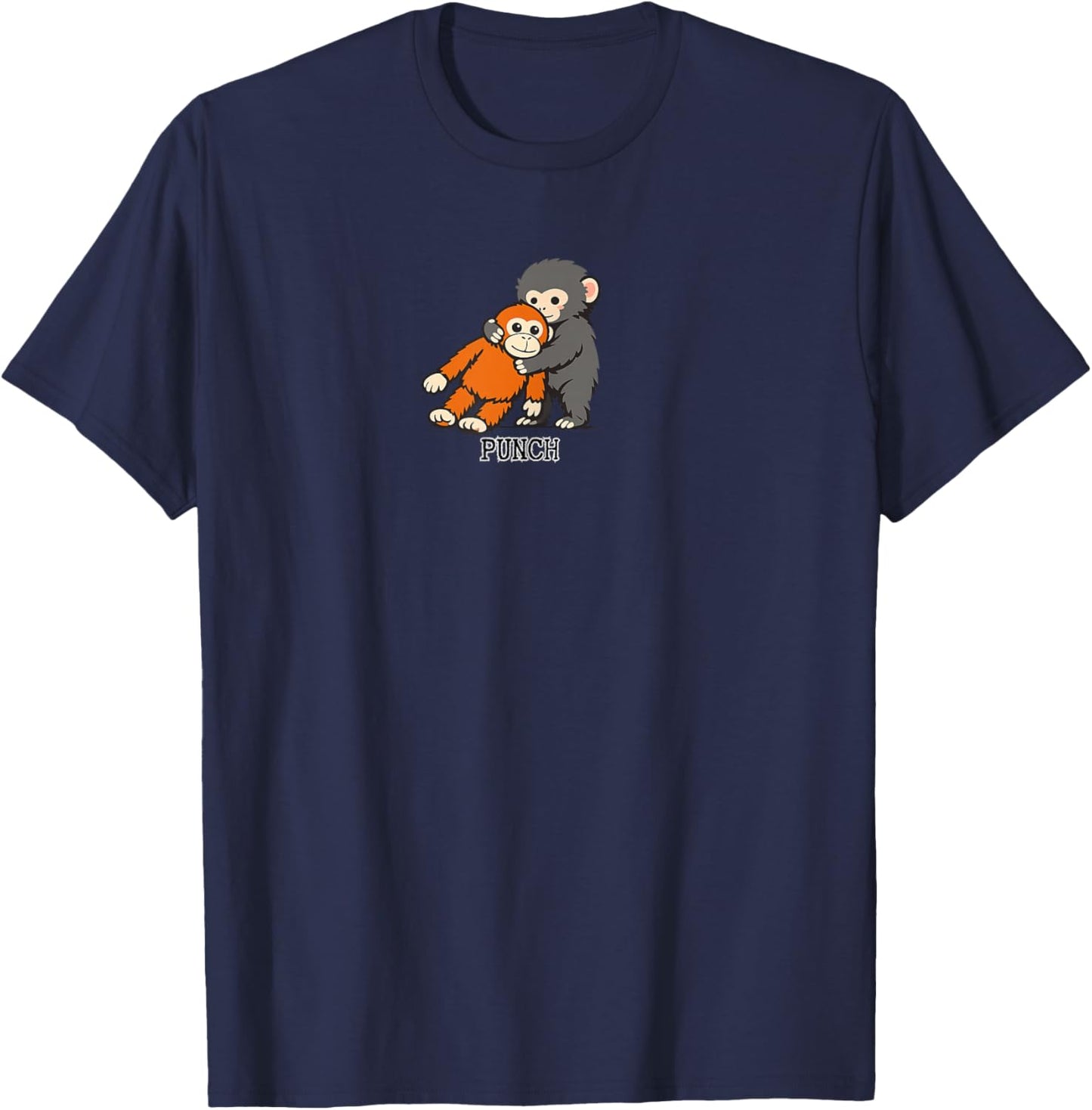Monkey Punch T-Shirt - T-Shirt | Navy