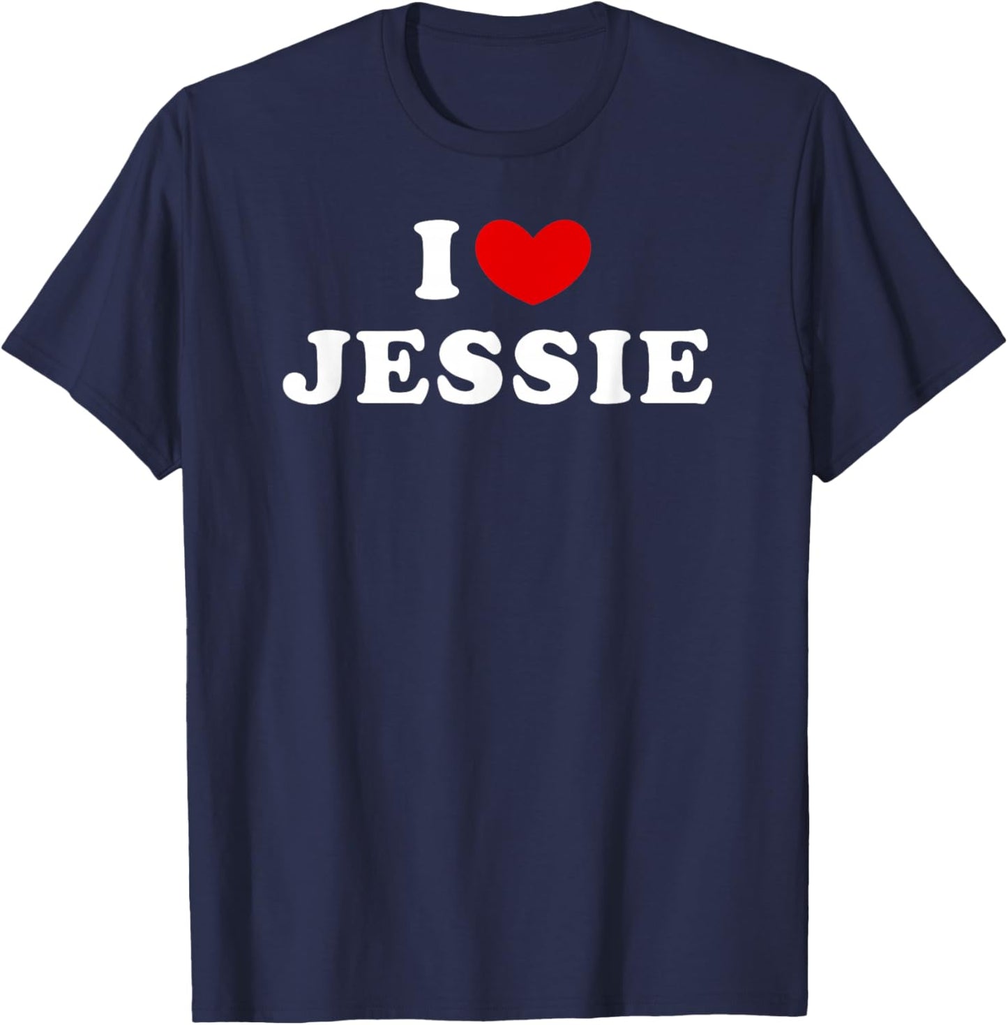 I Love Jessie, I Love Jessie T-Shirt - T-Shirt | Navy