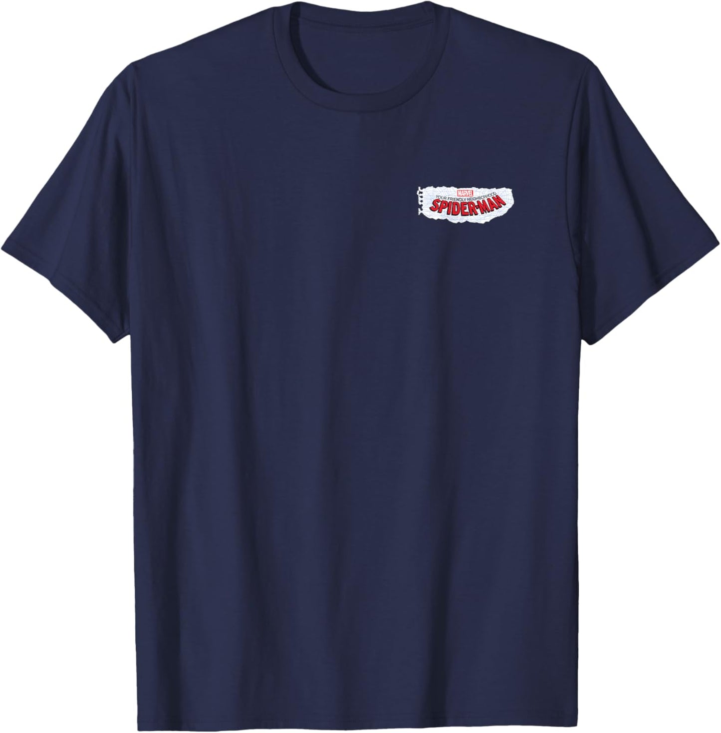 Your Friendly Neighborhood Spider-Man - Homemade Spider Suit T-Shirt - T-Shirt | Navy
