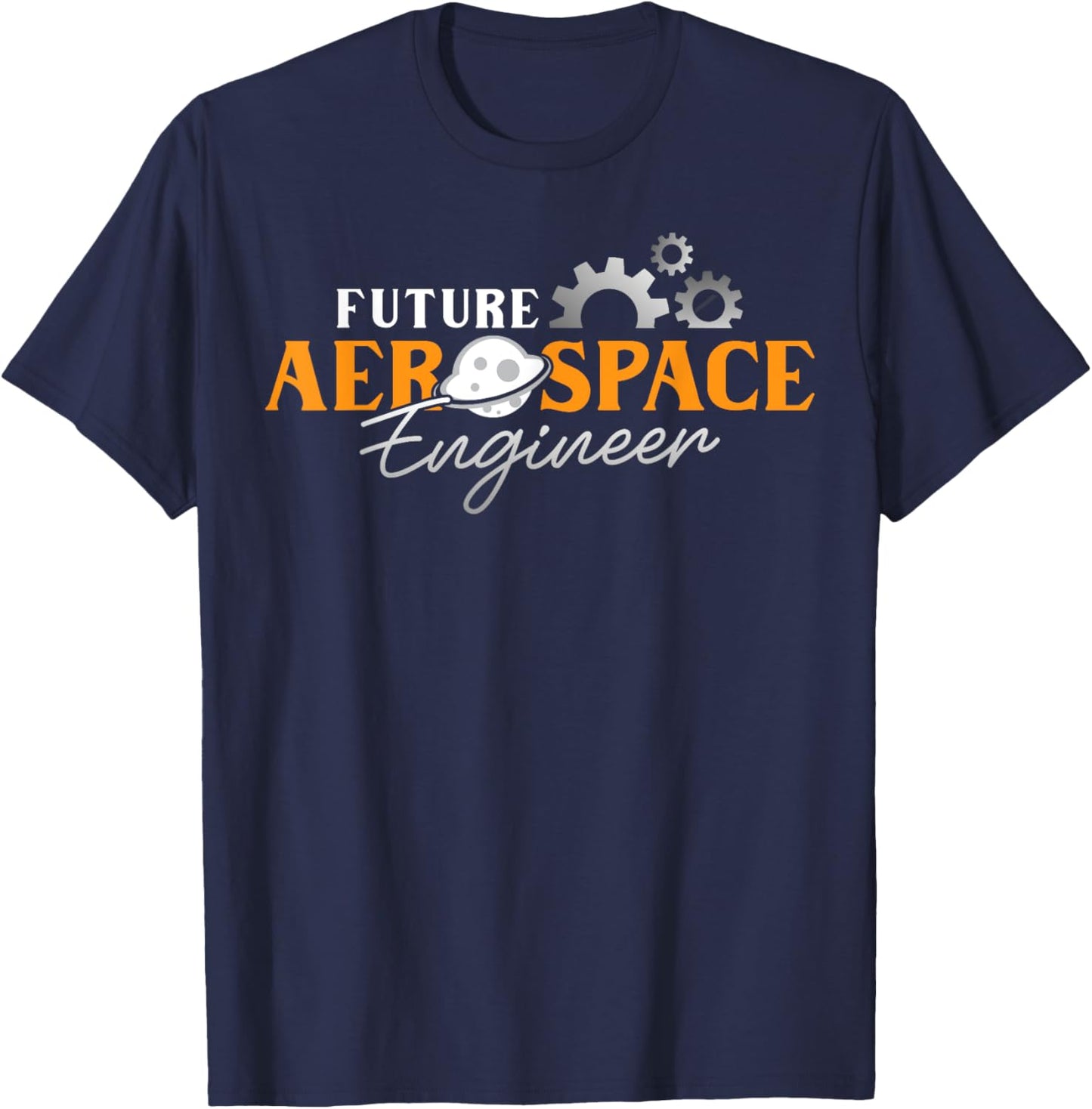 Aerospace Engineering Future Aerospace Engineer T-Shirt - T-Shirt | Navy