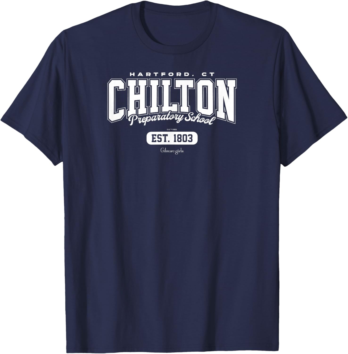 Gilmore Girls - Chilton Prep T-Shirt - T-Shirt | Navy