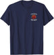 The Devil Whispered - Dark Gothic Whiskey Demon - Two Sided T-Shirt - T-Shirt | Navy