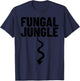 FUNGAL Jungle Arrow Funny Airport Cruise Exchange Gag Gift T-Shirt - T-Shirt | Navy