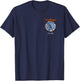 USS Randolph CV-15 Logo American Flag Aircraft Carrier Papa T-Shirt - T-Shirt | Navy