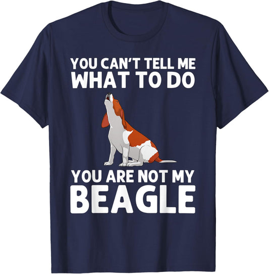 Funny Beagle Design Women Hound Beagle Dog Lovers T-Shirt - T-Shirt | Navy