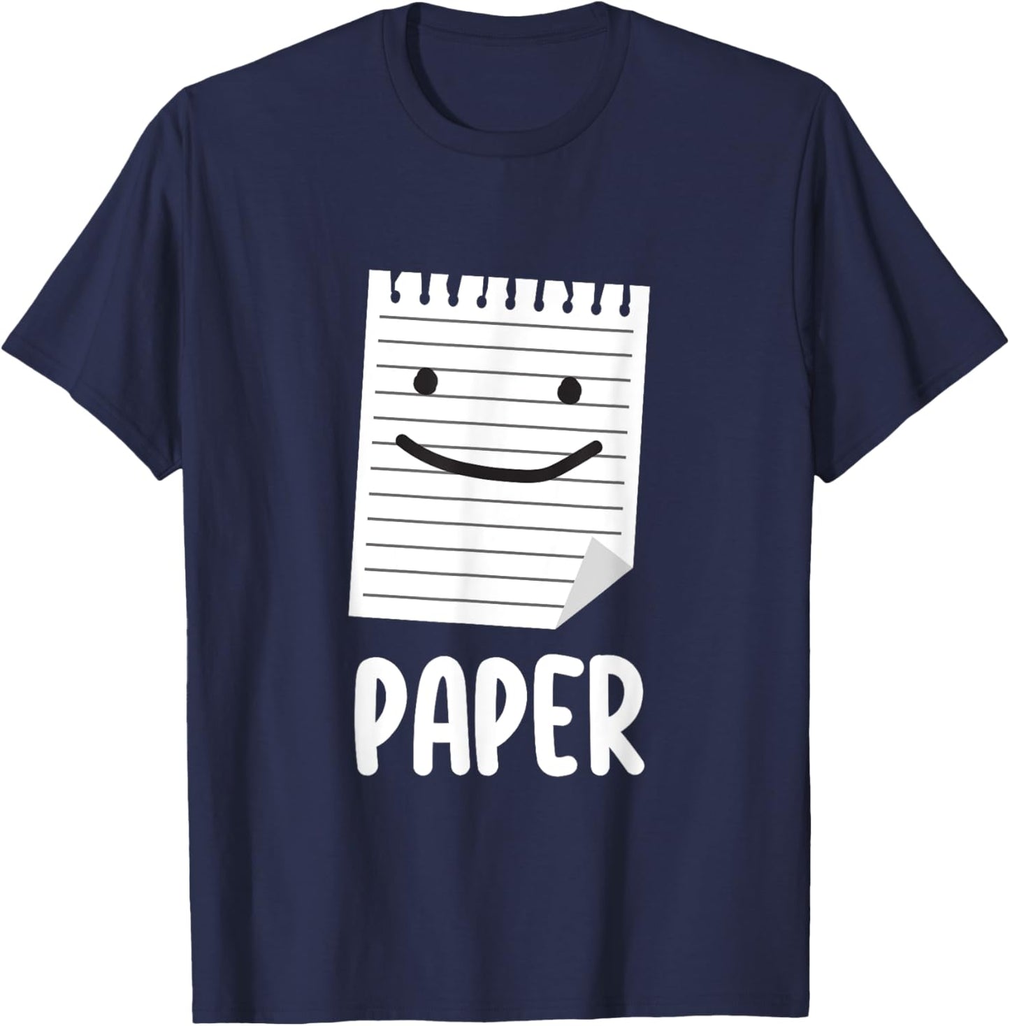 Funny Matching Shirt Rock Paper Scissors Costume Adult Kids T-Shirt - T-Shirt | Navy