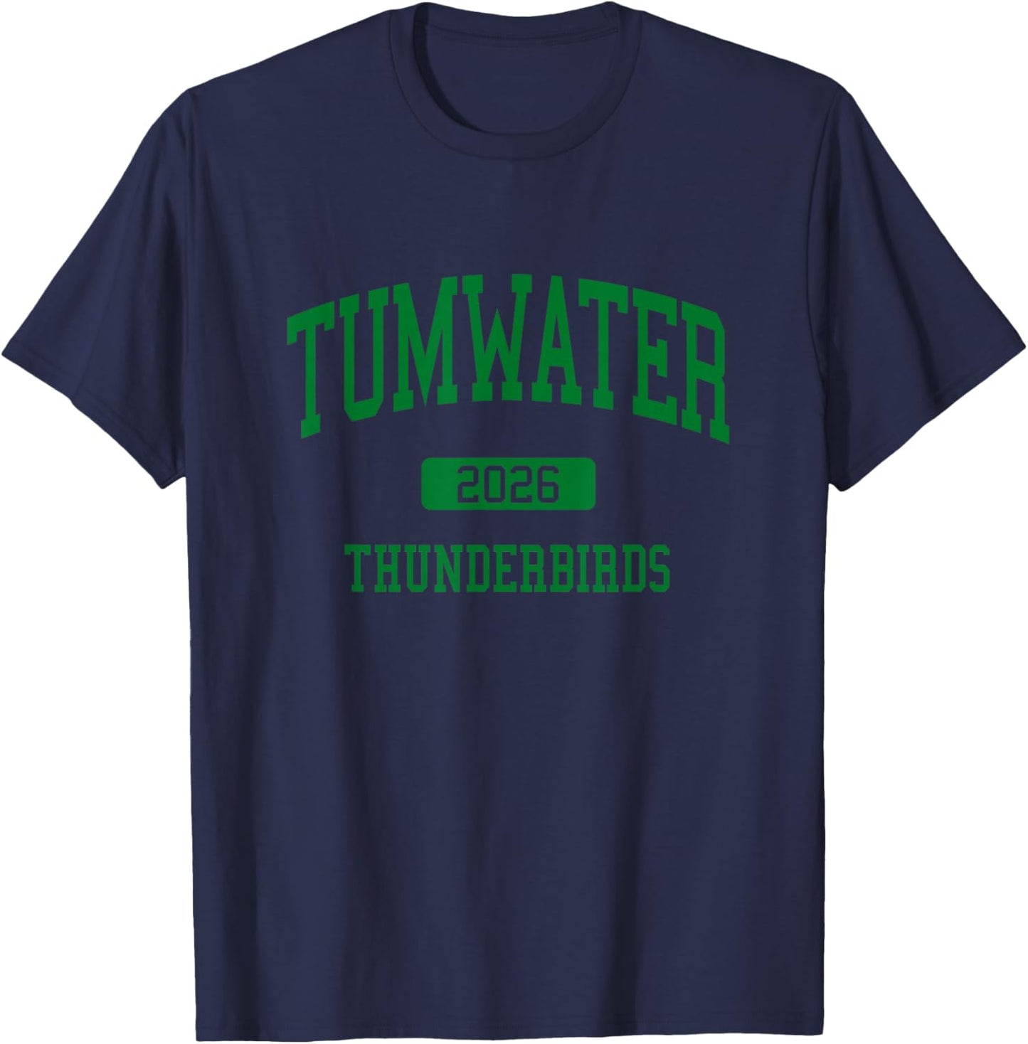 Tumwater High School Class of 2026 Tumwater WA T-Shirt - T-Shirt | Navy