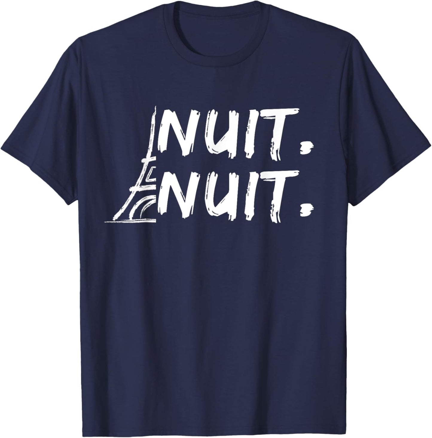 Nuit Nuit Shirt Lover Basketball T-Shirt - T-Shirt | Navy