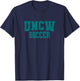 UNCW Seahawks Soccer Apparel Sports Fan T-Shirt - T-Shirt | Navy