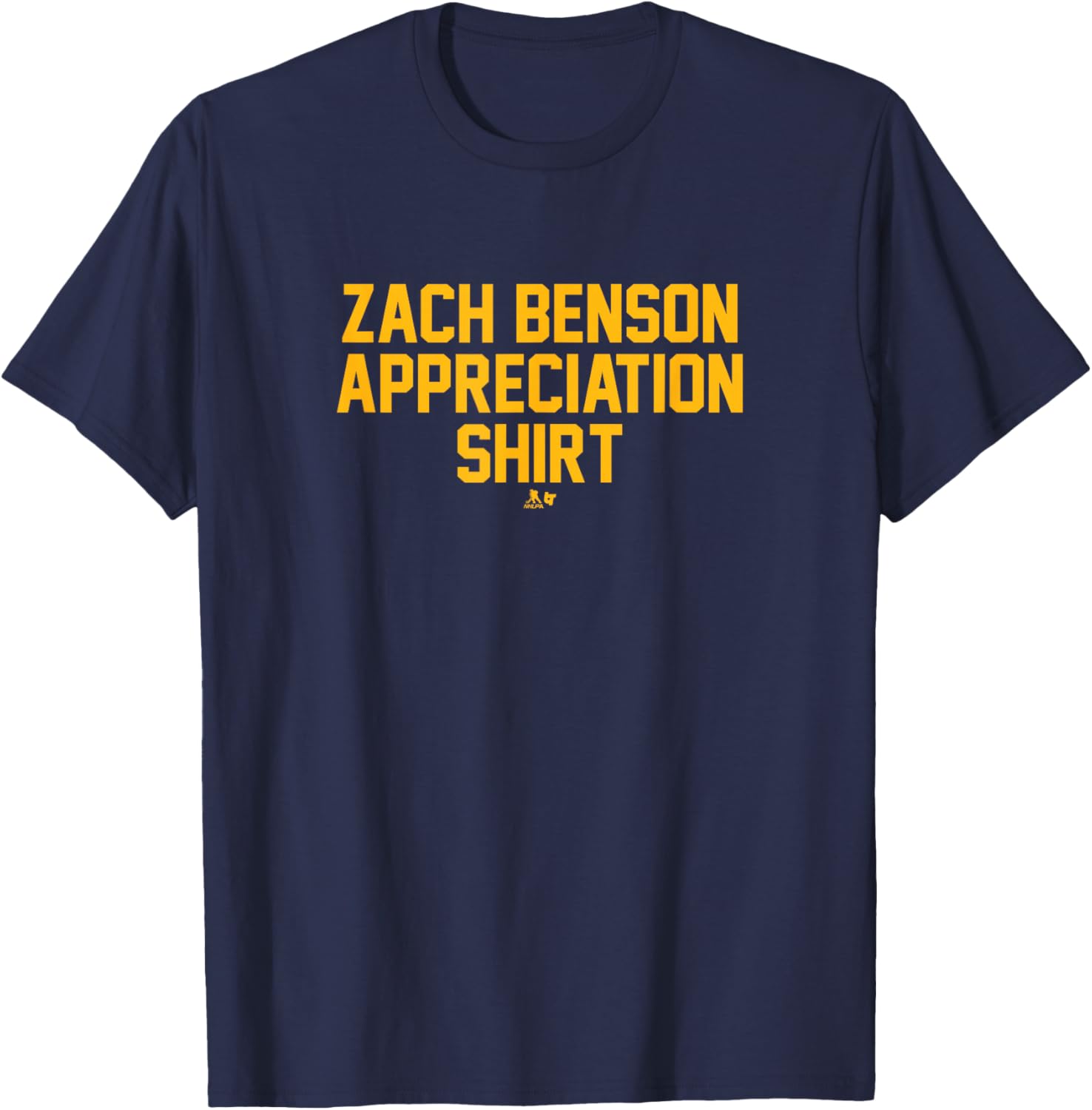 Zach Benson Appreciation Shirt - Buffalo Hockey T-Shirt - T-Shirt | Navy