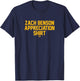 Zach Benson Appreciation Shirt - Buffalo Hockey T-Shirt - T-Shirt | Navy