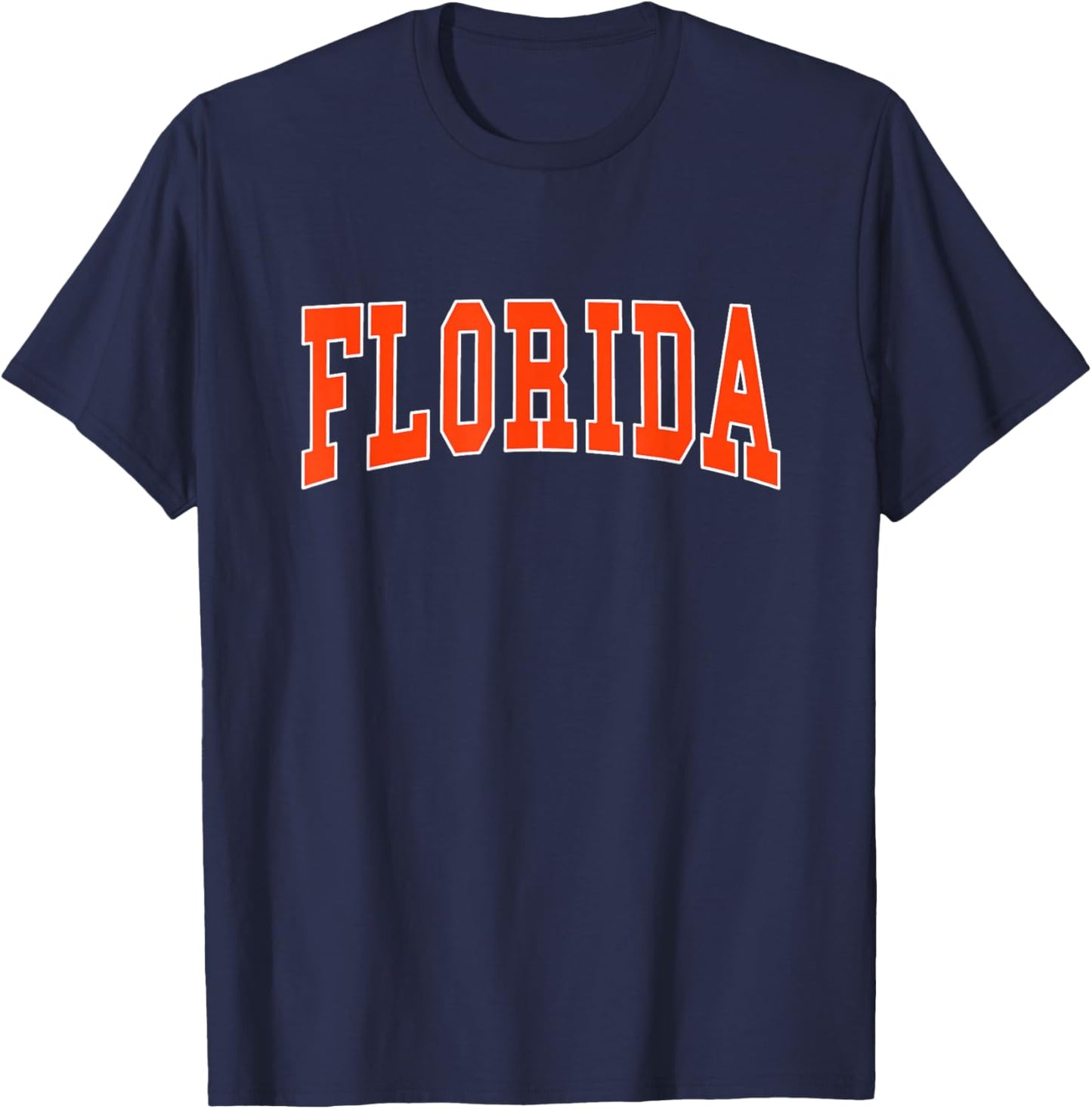 FLORIDA - Throwback Design - Classic T-Shirt - T-Shirt | Navy