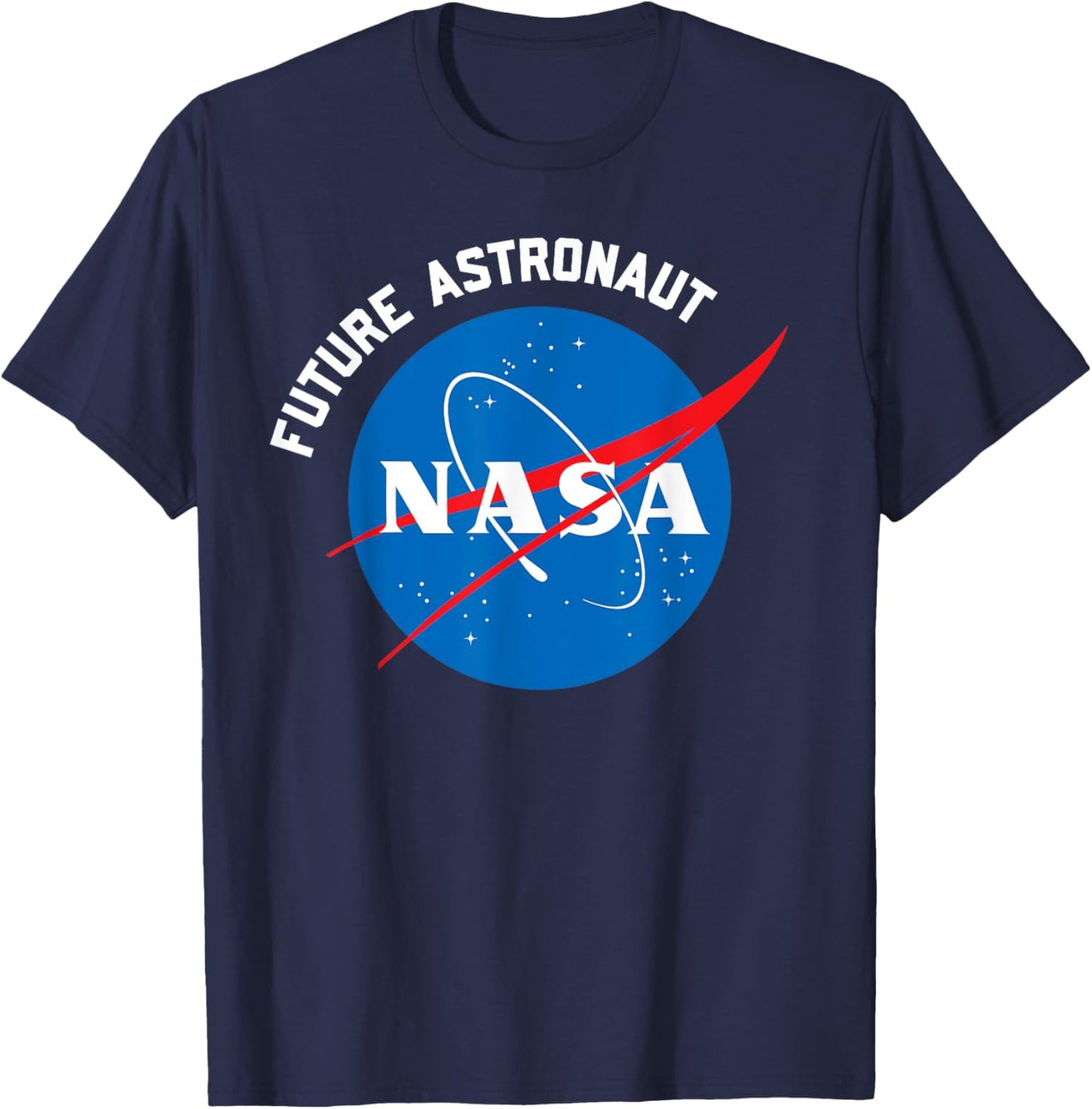 NASA Future Astronaut Space Kids Boys Girls Young Children T-Shirt - T-Shirt | Navy