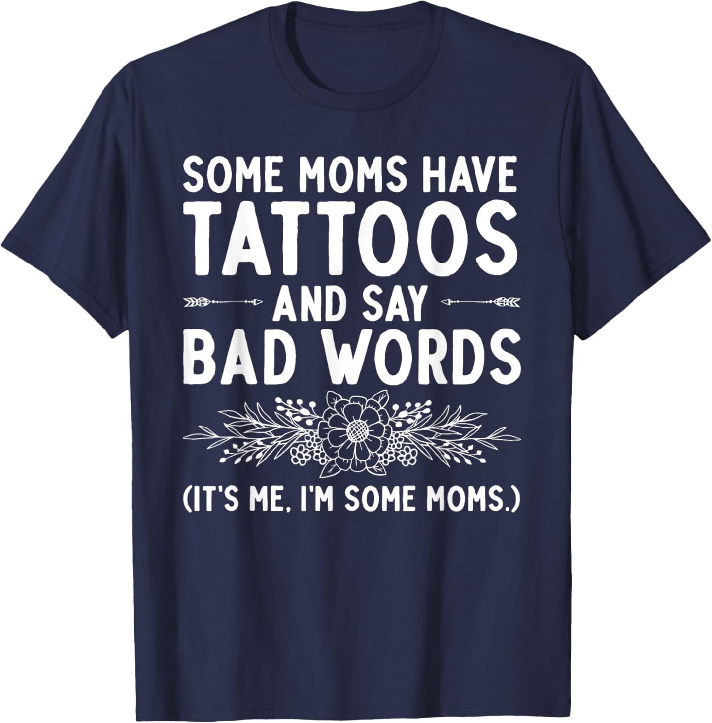 Funny Tattoo Design For Mom Women Tattoo Artist Tattoo Lover T-Shirt - T-Shirt | Navy
