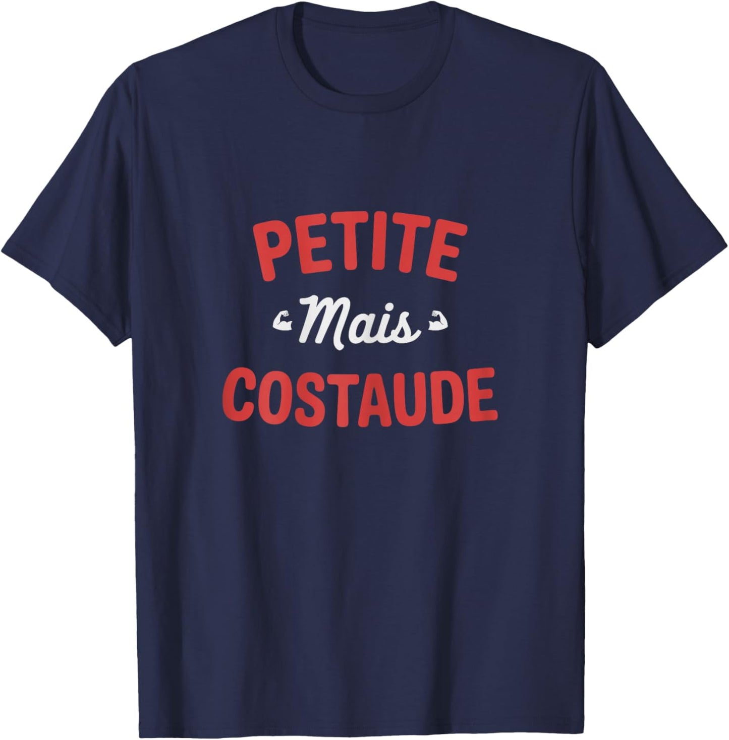 Small But Strong Humor Confidence Character Well Dipped T-Shirt - T-Shirt | Navy
