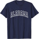 ALABAMA - Throwback Design - Classic T-Shirt - T-Shirt | Navy