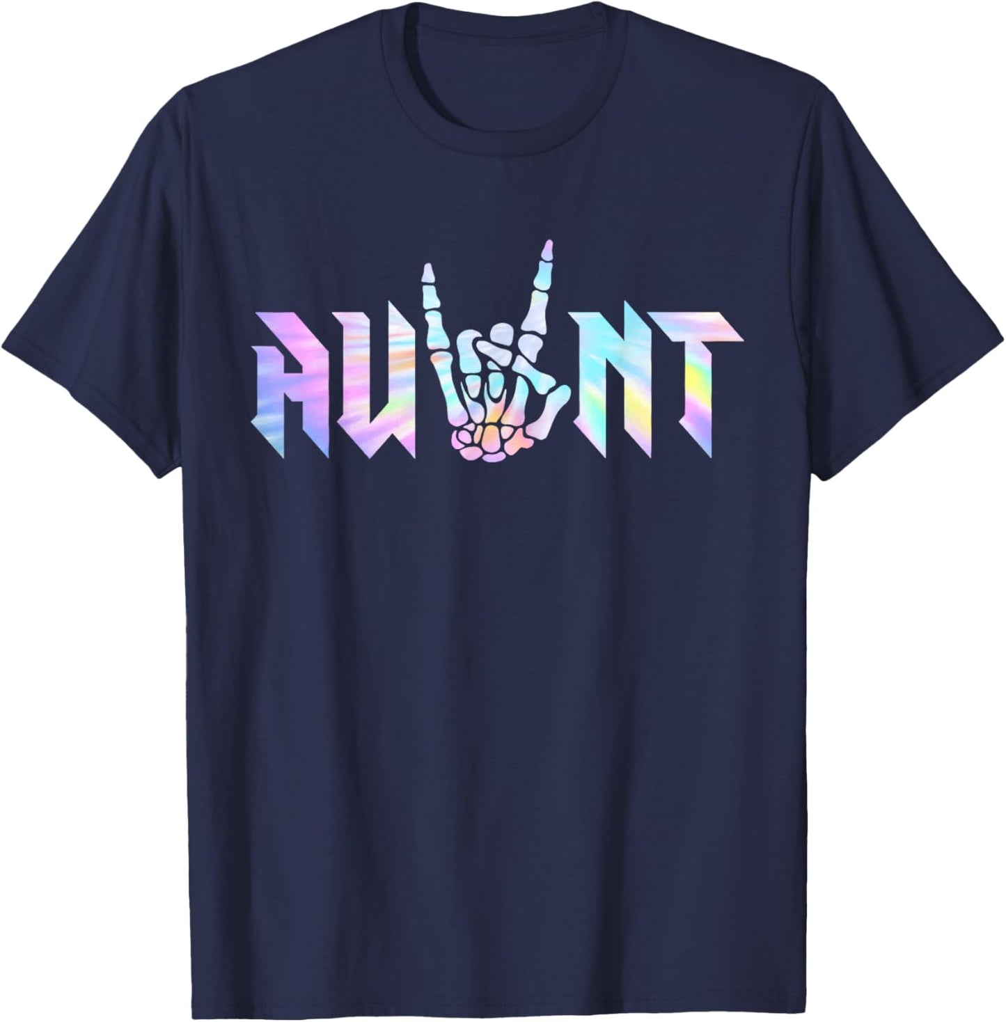 Aunt Of The Bad Two the Bone Birthday 2 Years Old Birthday T-Shirt - T-Shirt | Navy