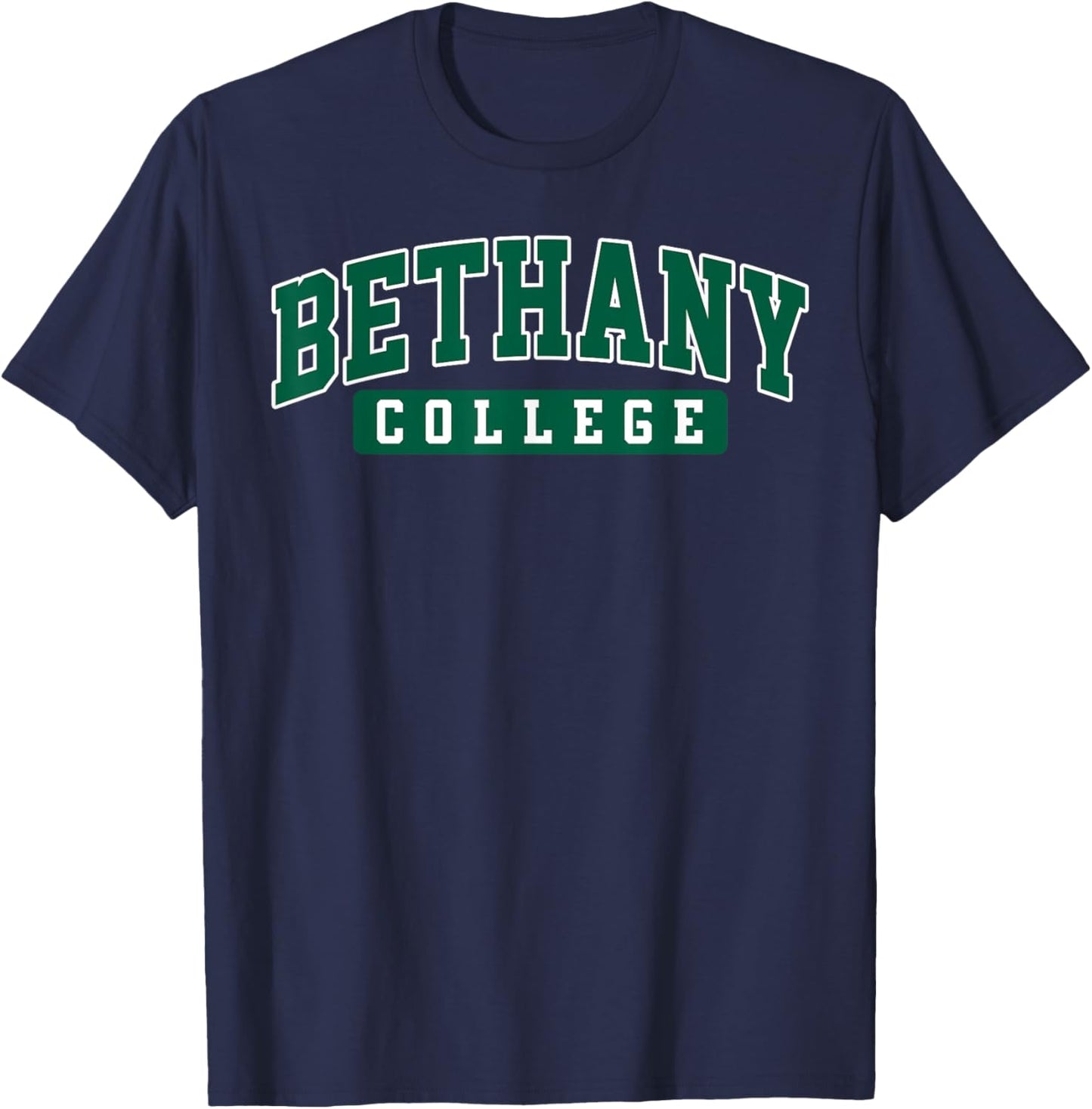 Bethany College Mom Mother Athletics Vintage Sports Design T-Shirt - T-Shirt | Navy