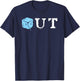Idée de Panneau de Protestation Simple Ice Out T-Shirt - T-Shirt | Navy