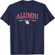 Houston Cougars Alumni Banner Officially Licensed T-Shirt - T-Shirt | Navy