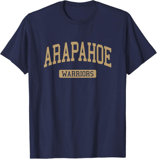 Arapahoe High School HS Centennial CO Varsity Sports T-Shirt - T-Shirt | Navy