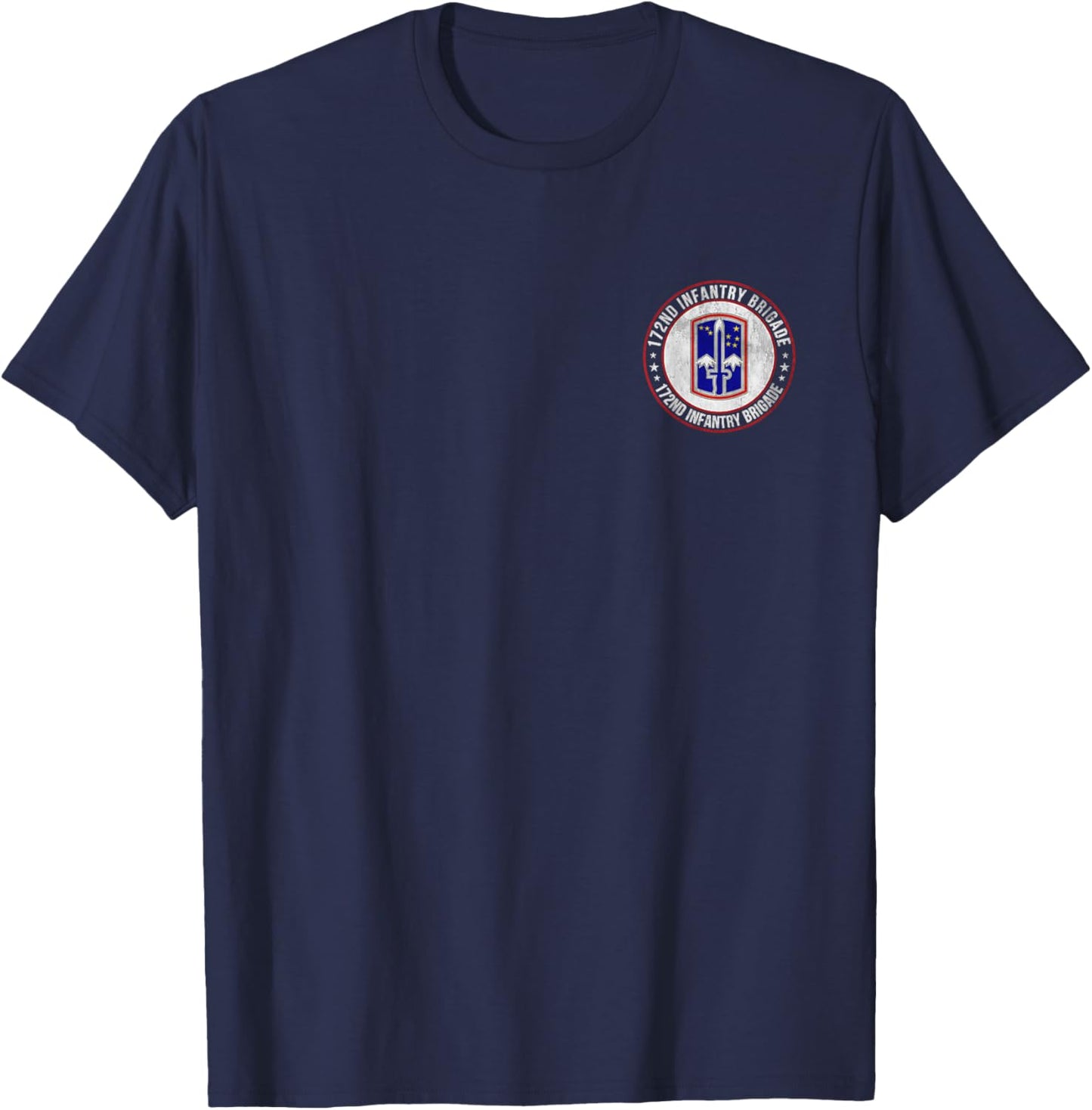 172nd Infantry Brigade Military Veterans Day Father Day T-Shirt - T-Shirt | Navy