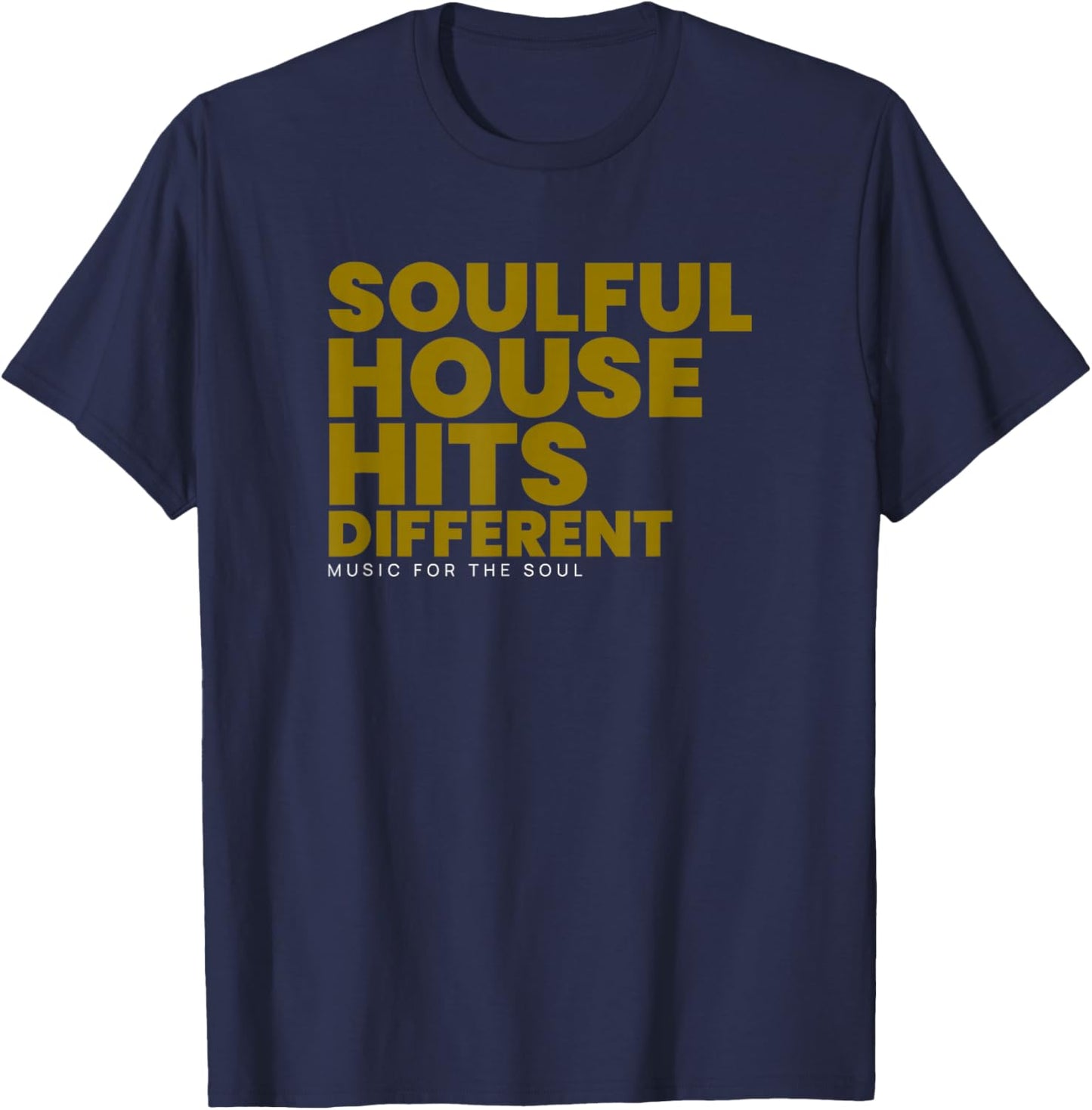 Soulful House Classic Funky House T-Shirt - T-Shirt | Navy