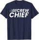Crew Chief Pit Crew Racing Team Racer Car T-Shirt - T-Shirt | Navy