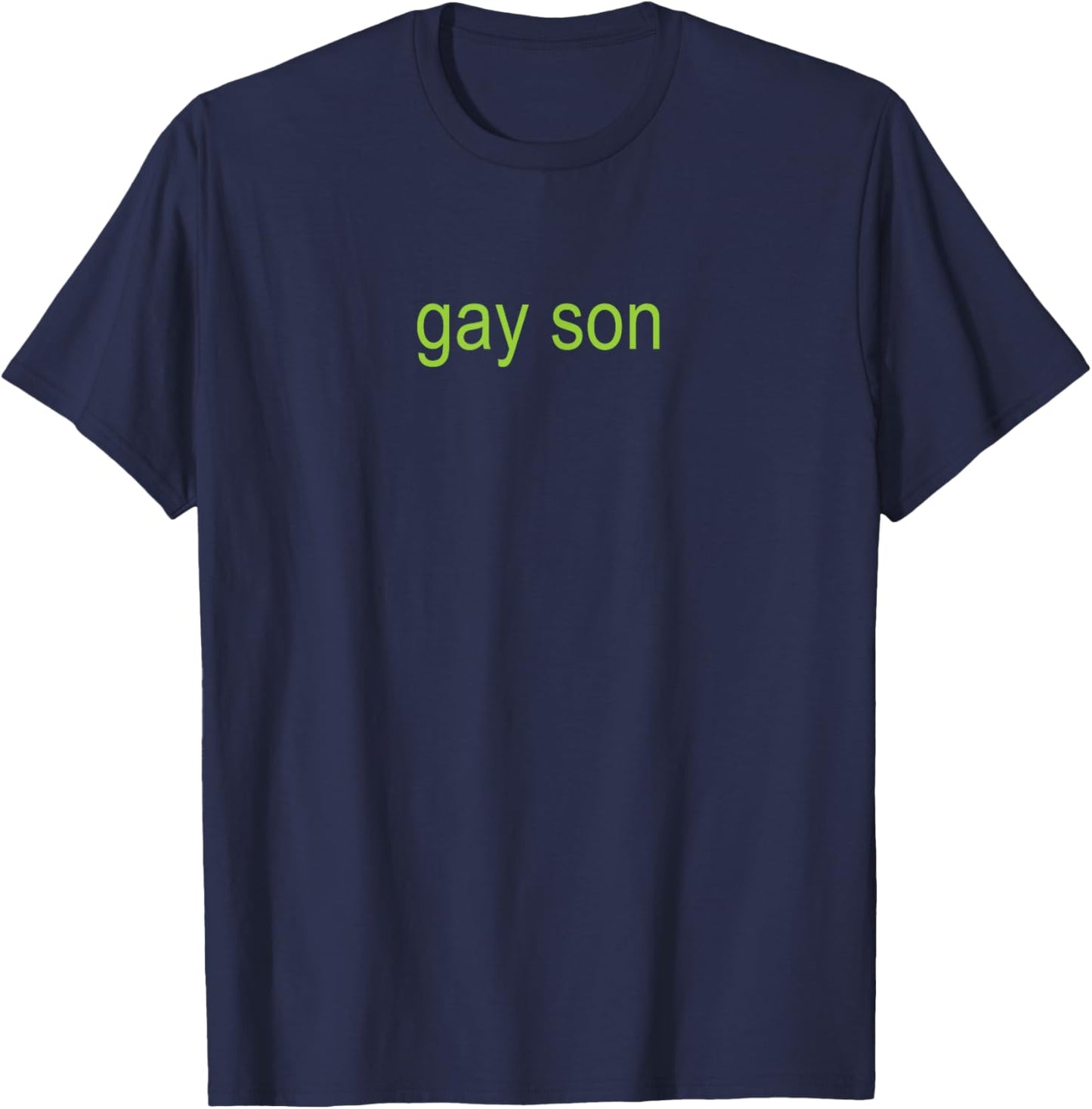 Mouthy Moda Gay Son Brat | XCX Dark Humor Joke 365 Partygirl T-Shirt - T-Shirt | Navy