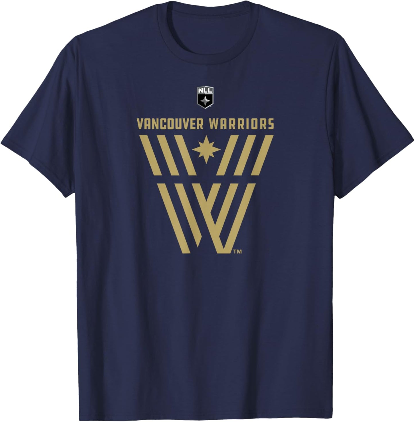 NLL Vancouver Warriors Keegan Bal T-Shirt - T-Shirt | Navy