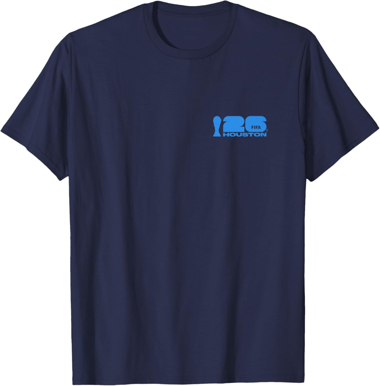 Kids FIFA World CUP26 Houston Poster T-Shirt - T-Shirt | Navy