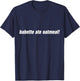 Babette Ate Oatmeal T-Shirt - T-Shirt | Navy