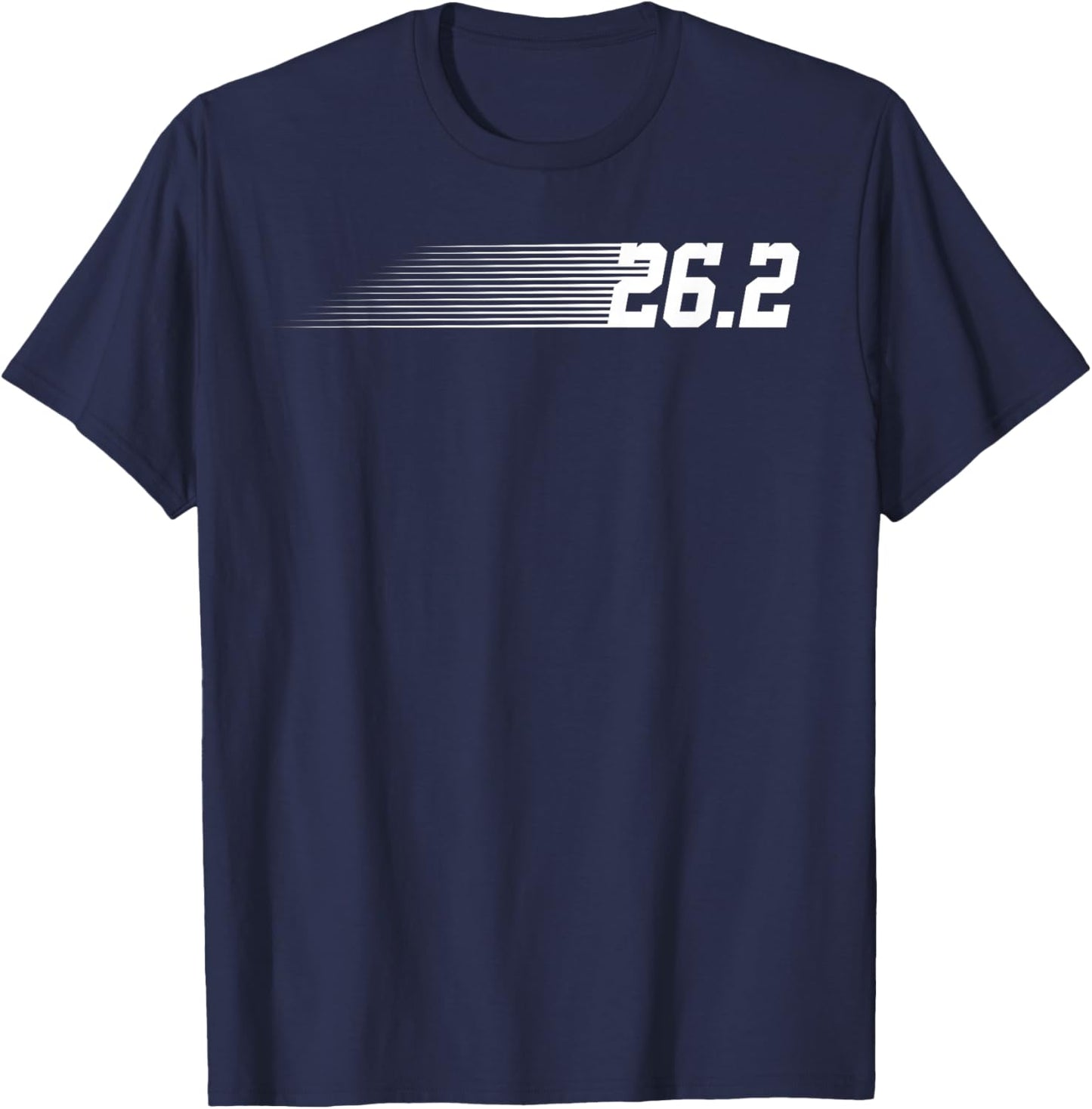 26.2 Marathon Design Women Athlete Marathon Runner T-Shirt - T-Shirt | Navy