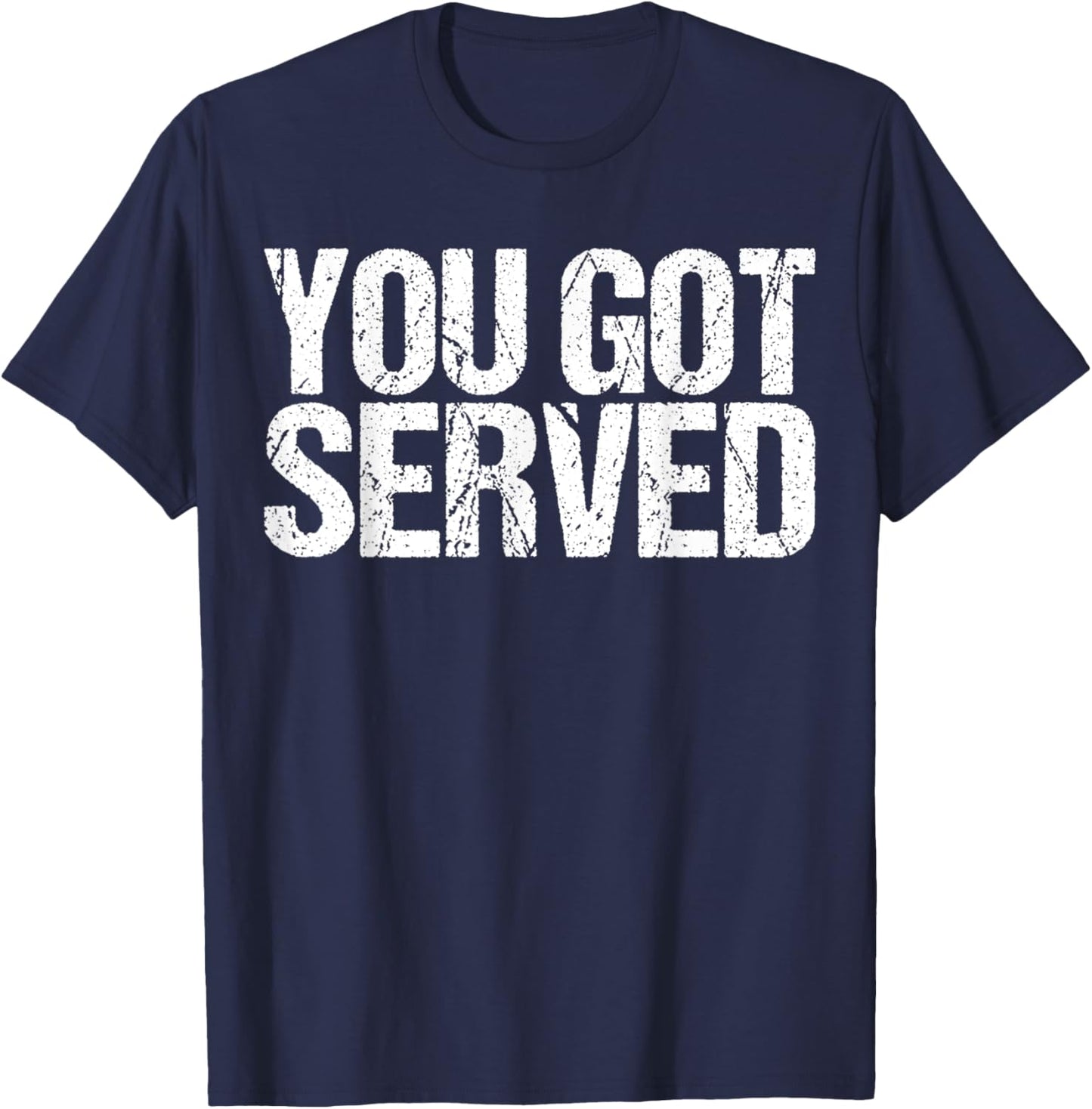 You Got Served Shirt Paddle Tennis Player T-Shirt - T-Shirt | Navy