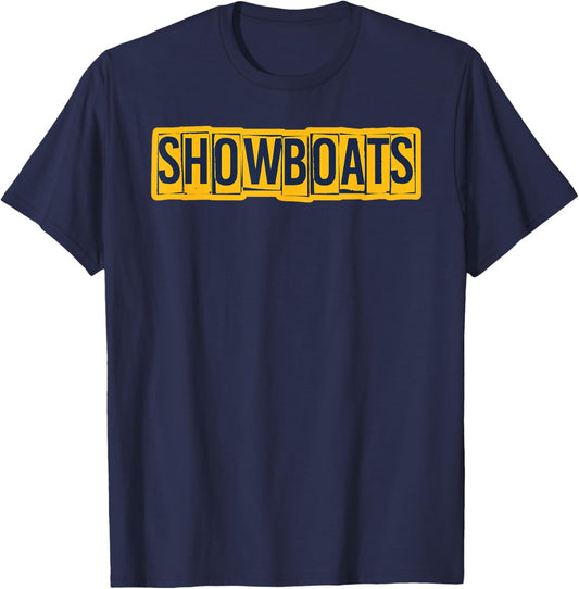 Showboats Memphis Football Tailgate T-Shirt - T-Shirt | Navy