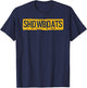 Showboats Memphis Football Tailgate T-Shirt - T-Shirt | Navy