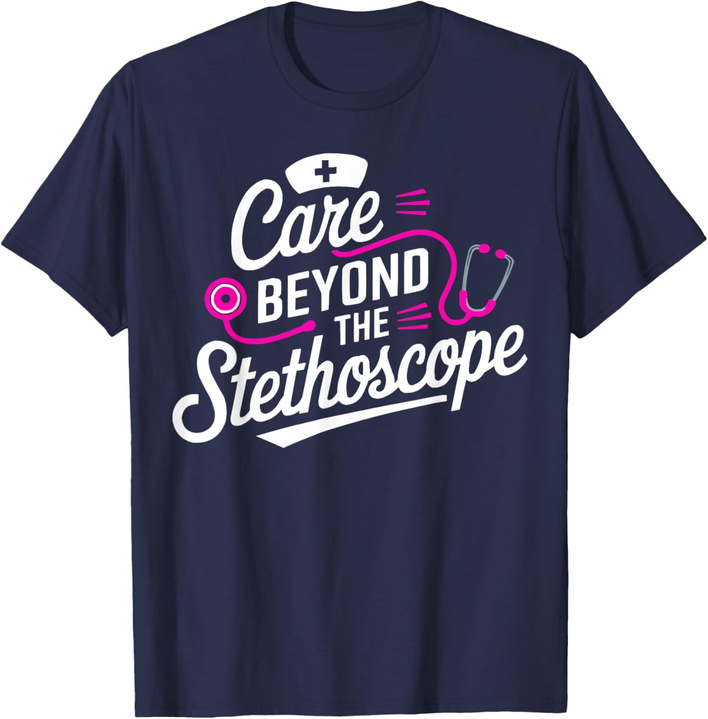 DSP Nurse RN Medicine Direct Support Professional Nursing T-Shirt - T-Shirt | Navy