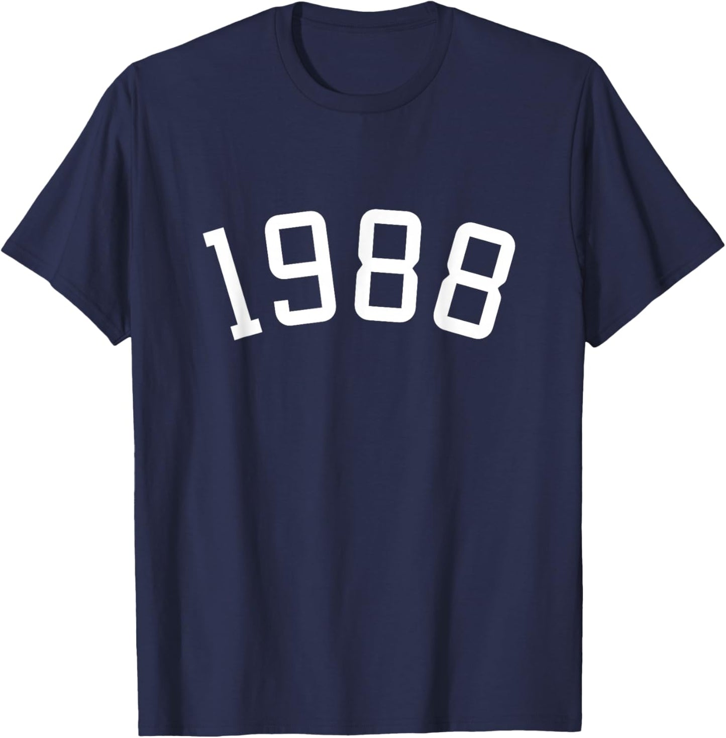 Vintage 1988 Birthday Men Women Born 1988 T-Shirt - T-Shirt | Navy