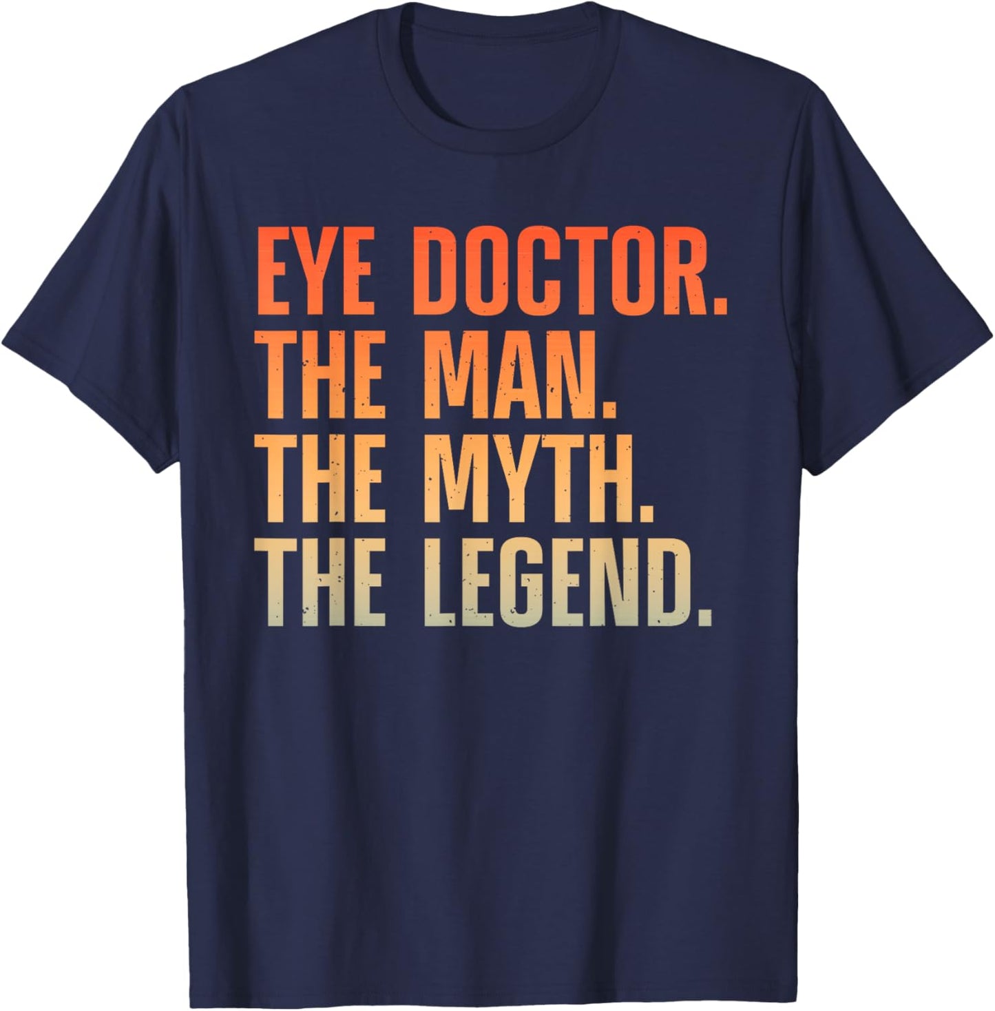 Cool Eye Doctor Art Dad Ophthalmologist Eye Surgeon T-Shirt - T-Shirt | Navy