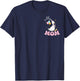 Mom of The Silly Goose First Birthday Girl Family Matching T-Shirt - T-Shirt | Navy
