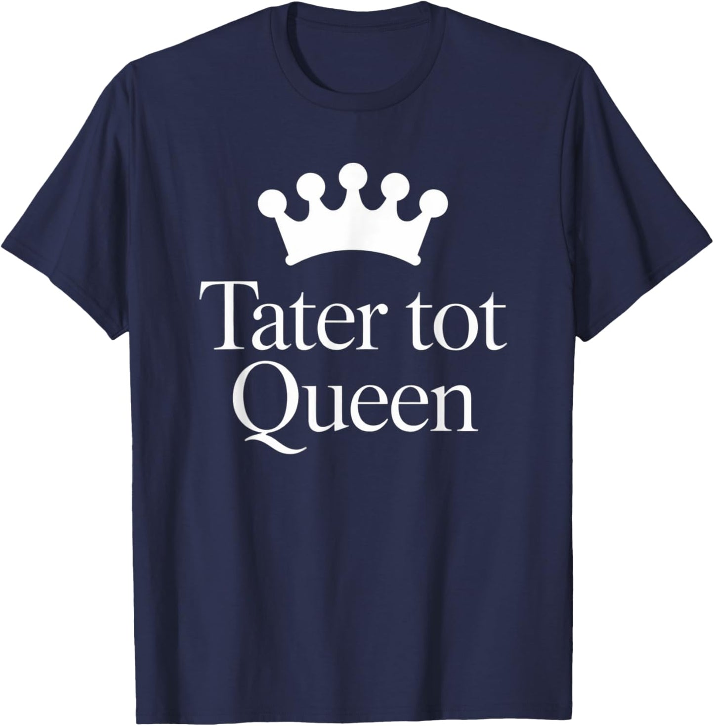 Tater Tot Funny Foodie - Cute Potato Lover T-Shirt - T-Shirt | Navy