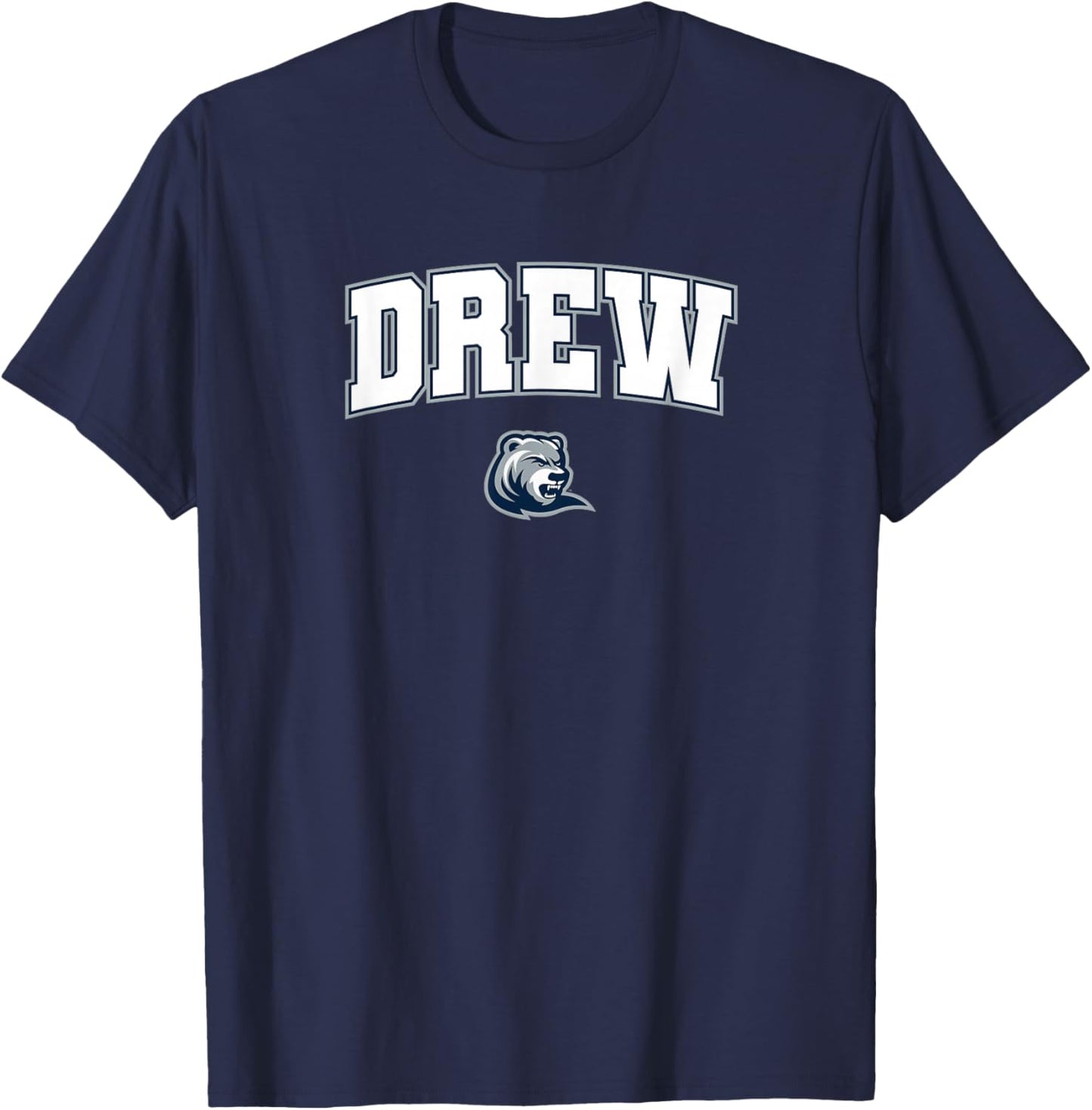 Drew University Rangers Arch Logo T-Shirt - T-Shirt | Navy