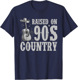 Cool 90s Country Music Art Women Country Music Lover T-Shirt - T-Shirt | Navy